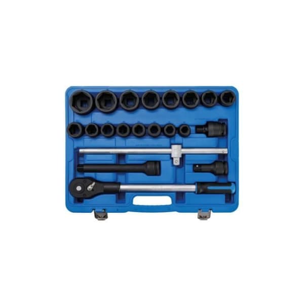 BGS TECHNIC mutternycklar hylssats - 20 mm - 21 st - 5258