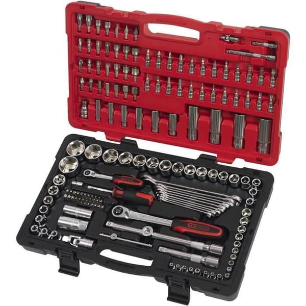 Hylssats -1/4- 1/2 -ULTIMATE - 151 st - KS Tools 922.0751 - Verktygsväska
