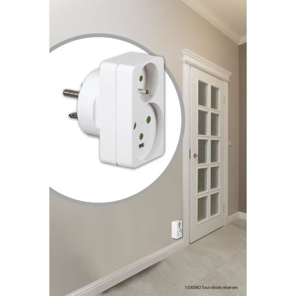 LEGRAND 2P+E adapter 16A stickkontakt