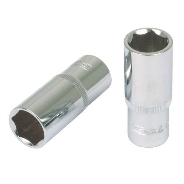 Långt uttag 1-2 tum - 6 punkter - 27 mm - CHROMEpâ € ¦