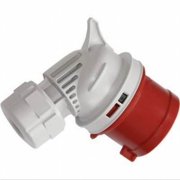 Sirox-uttag - 811.055 - (R) CEE IP 44 armbågskontakt 5 stift 400 V 6 h ström 32 A