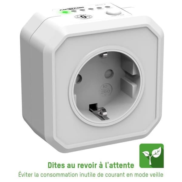 Timeruttag - ANSMANN - AES1 - Energisparande - Inomhus - Vit