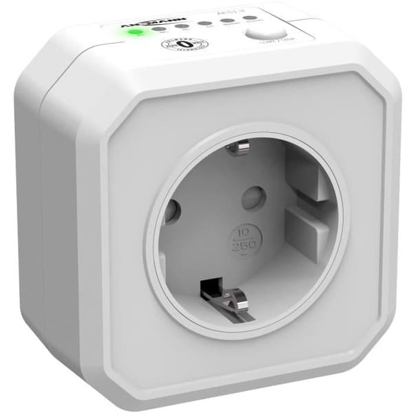 Timeruttag - ANSMANN - AES1 - Energisparande - Inomhus - Vit