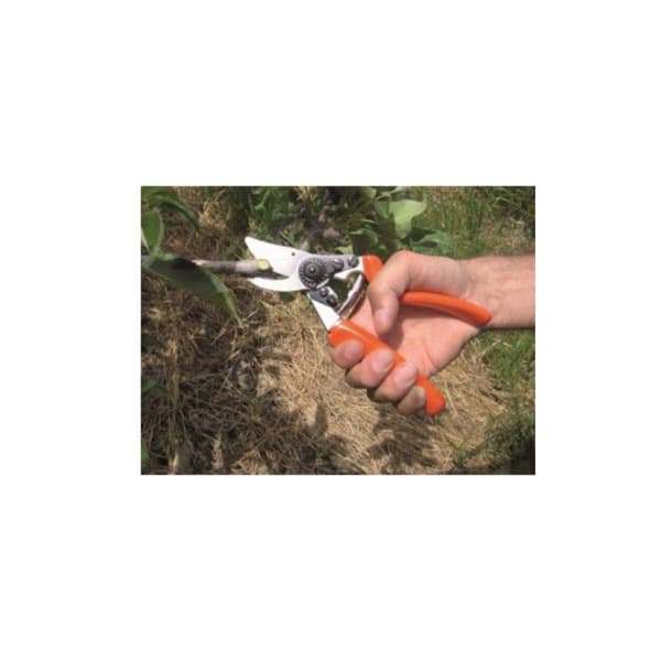 Trädgårdssax - STOCKER - 368-22 - Böjd blad - Rotationshandtag - 22 cm