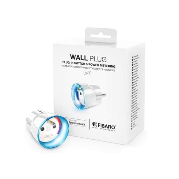 Smart Switch - FIBARO - Typ E - HomeKit-kompatibel - Wi-Fi - Effektmätning