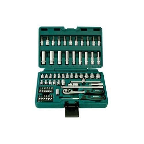 Kamasa 56017 58 delar 6,35mm Socket Set