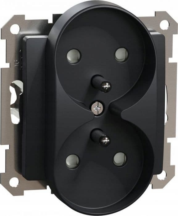 Schneider electric - SDD114275 - GN.2-KR.Z/U SEDNA DES SVART ANTRACIT