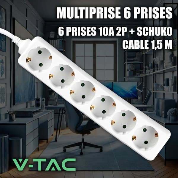 Multiprise V-tac - 8760-A