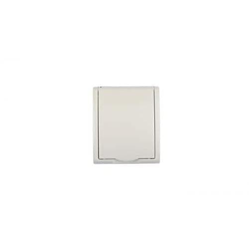 Strömuttag - Kontakt-Simon - Aqgz1-11 - Vit plast - IP54 - 250 V