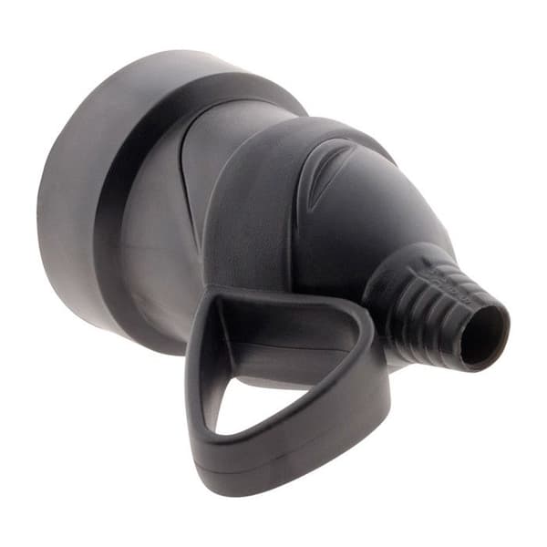 ZENITECH Elkontakt hona med ring 16A 2P + T svart