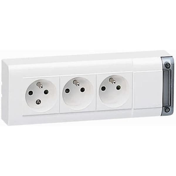 LEGRAND Trådlöst multisockelblock med 3 uttag