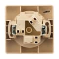 Miniatyrbild 3 av 4: Inbyggnadsuttag 20A - 2P+T - Vit - Zenitech