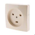 Miniatyrbild 4 av 4: Inbyggnadsuttag 20A - 2P+T - Vit - Zenitech