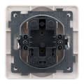 Miniatyrbild 3 av 5: Dubbel uttag 2P+T 16A enhet - Vit - Artezo - Zenitech