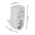 Miniatyrbild 4 av 6: Eluttag med digital timer - GreenBlue - GB362 F - Programmerbar - Max. laddning 16A - IP20