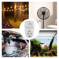 Miniatyrbild 6 av 6: Eluttag med digital timer - GreenBlue - GB362 F - Programmerbar - Max. laddning 16A - IP20