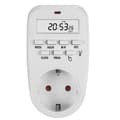 Miniatyrbild 1 av 6: Eluttag med digital timer - GreenBlue - GB362 F - Programmerbar - Max. laddning 16A - IP20