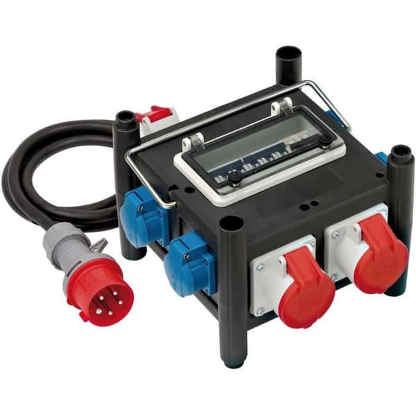 Brennenstuhl Kompaktströmfördelare BSV 3-32 2 IP44 2m H07RN-F 5G4,0 - 2xCEE16A, 1xCEE 32A, 4x230V - 1153690400