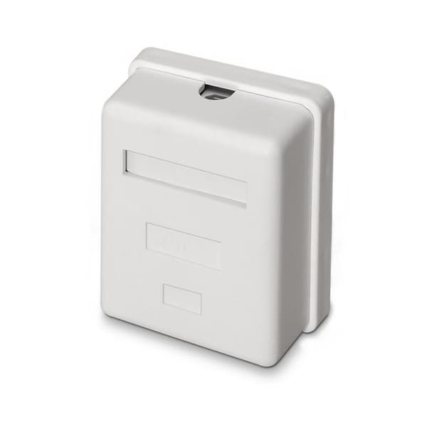 Nätverkskopplingsdosa - AISENS - Cat6 - RJ45 - F/UTP - Vit - 1 uttag