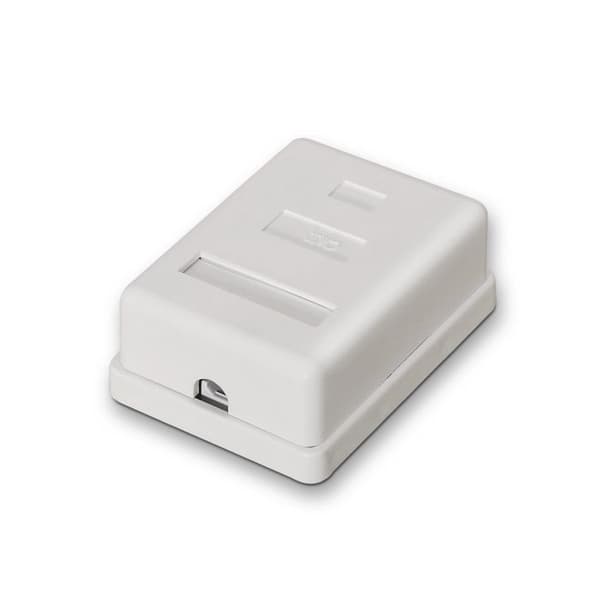 Nätverkskopplingsdosa - AISENS - Cat6 - RJ45 - F/UTP - Vit - 1 uttag