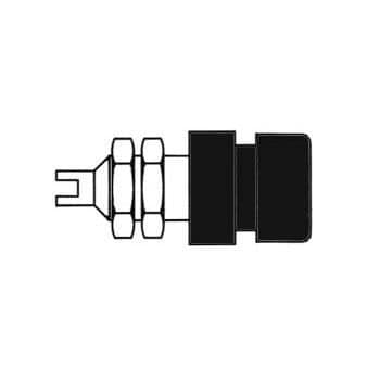 STANDARD ISOLERAT 4MM UTTAG - SVART BIL 20