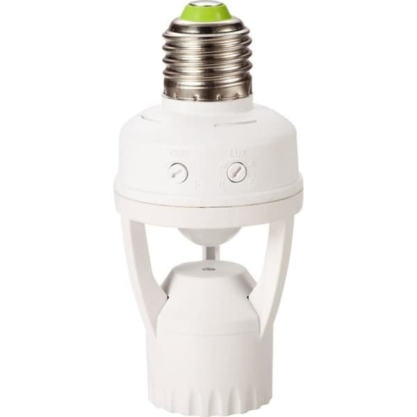 E27-fatning - GAO - Detektor - 360°, justerbar varighed, LED/CFL-kompatibel