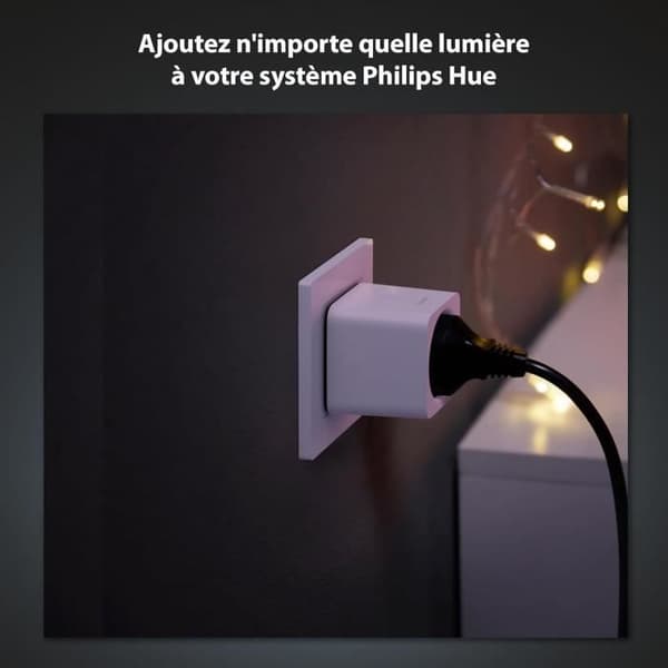 Sæt med 3 forbundne stikkontakter - PHILIPS HUE - Hvid