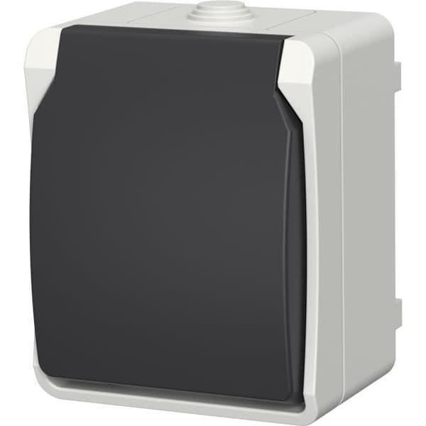 Vandtæt dobbeltstikkontakt - Aquatop - Ref. 9673 - IP54 - Klar til installation - Enfaset