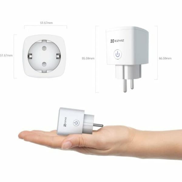Smartkontakt OR: Intelligent Kontakt Ezviz T30-10B-EU Wi-Fi 10 A