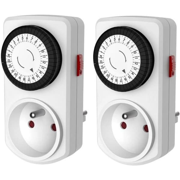 Programmör Mekanisk Daglig - GAO - Modell 7301 - 2 Minis - 48 Program - 3680W