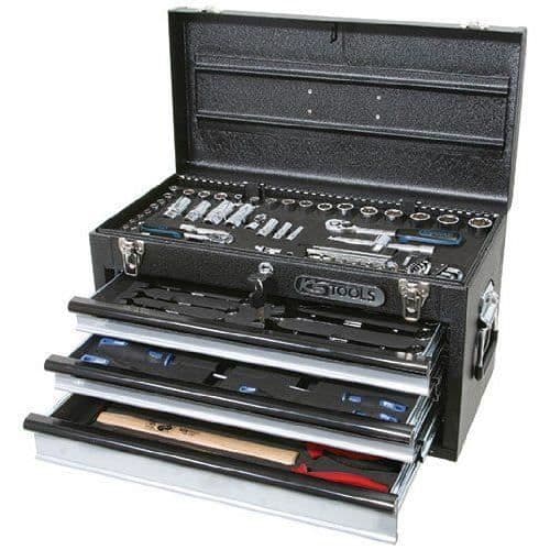 KS Tools 918.0150 99-delad verktygslåda Krom