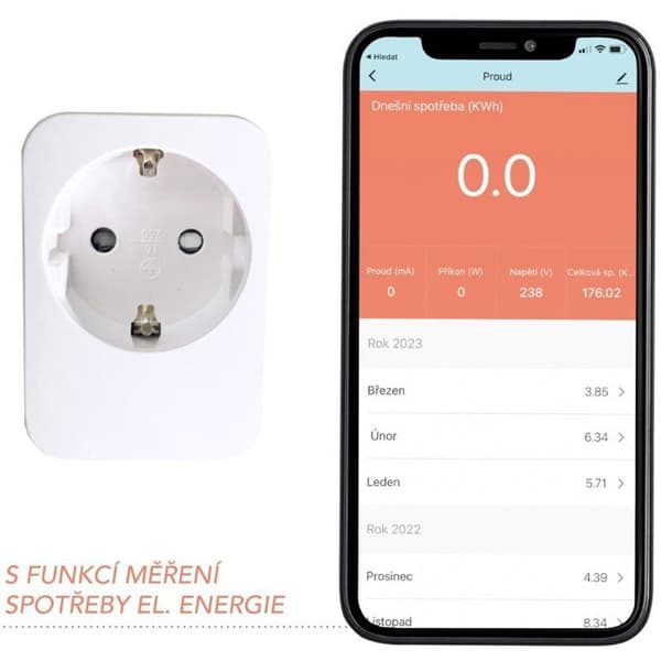 IMMAX NEO LITE Smart set 3x inomhuslampa v2 utan stift, typ E, WiFi