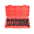 Miniatyrbillede 1 af 4: Impact Torx Bit Socket Sæt, 10 Stykker, 1/2 Tommes Drive