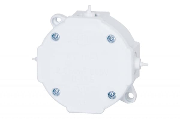 Påbygningsdåse 80x36mm med terminaler IP44 Pak-Plast P1Z