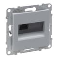 Pikkukuva 2 / 2: Alumiininen RJ45/Cat. 5E UTP -pistorasia, IP20, Suno Legrand 721350