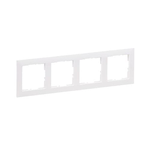 Kehys 4-osainen valkoinen 296,8x83x9,8 IP20 Suno LEGRAND 721504