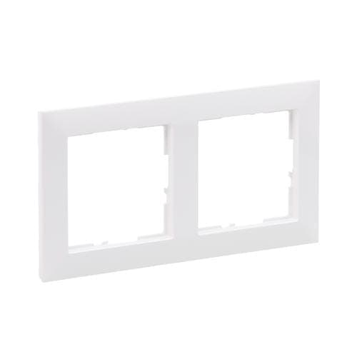 Valkoinen kehys, 2-osainen, 83 x 154 x 9,8 mm, Suno Legrand 721502