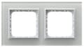 Pikkukuva 1 / 10: SONATA VALKOINEN LASIN PAKSUUS 4 MM KEHYS 2-RISTISET VALKOINEN