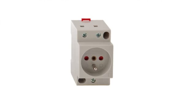 Modulaarinen pistorasia 2P+Z 16A 250V sulkimilla kiskoon Z-SD230-BS 266876