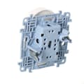 Pikkukuva 4 / 4: Kaksoispistorasia maadoituksella ja virtapiirisuojilla (moduuli) 16 A, 250 V~, ruuviliittimet, valkoinen Simon10