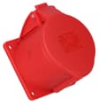 Pikkukuva 2 / 4: Suora paneelipistorasia 32A 400V 3P+Z+N 75x75mm IP44