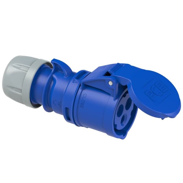 Shark kannettava pistorasia 32A 230V 2P+Z IP44