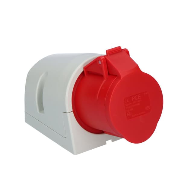 Kiinteä pistorasia 32A 400V 3P+Z IP44