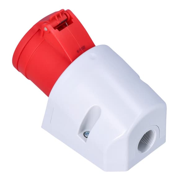 Kiinteä pistorasia 32A 400V 3P+Z+N IP44