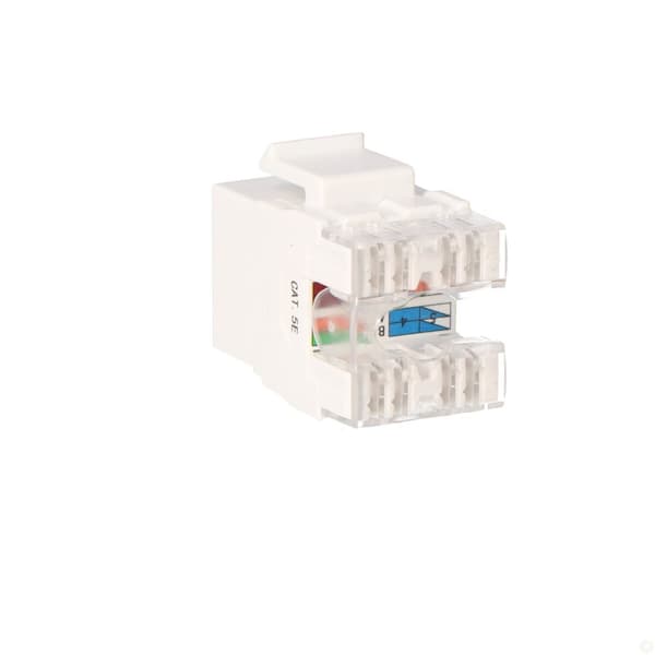 RJ45-liitin cat 5e UTP SIMON Connect, valkoinen