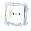 Pikkukuva 3 / 4: Yksittäispistorasia ilman maadoitusta (moduuli) 16 A, 250 V~, ruuviliittimet, valkoinen Simon10