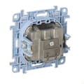 Miniatyrbillede 4 af 4: Satellitantennestik dobbelt SAT-SAT-RTV (modul). Dæmpning: SAT 1-0,5 dB, SAT 2-1,5 dB, RTV-0,5 dB, hvid Simon10