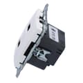 Pikkukuva 3 / 5: Laturi 2 x USB (moduuli), 2,1 A, 5 V DC, 230 V, valkoinen Simon54