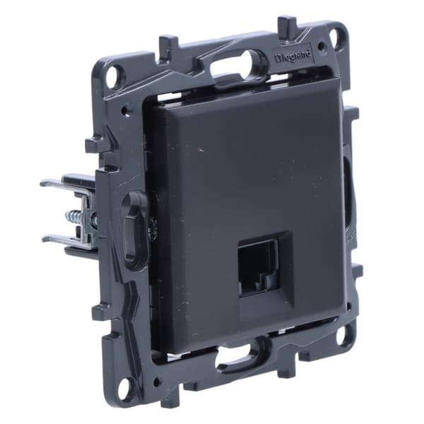RJ45-liitin cat. 5e UTP - musta, NILOE STEP
