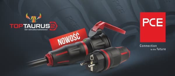 Kuminen pistorasia pistokkeella 16A 230V 3P IP54 TOP TAURUS2